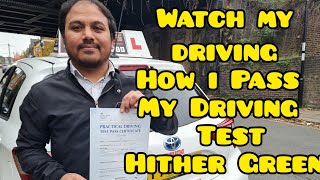 Hither Green practical driving test videoLearner pass his testCliftons RoundaboutHither Green [upl. by Furnary]