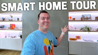 This Smart Home makes me jealous FULL Tour  automation ideas [upl. by Brine]