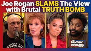 The View SLAMMED by Joe Rogan with Brutal TRUTH BOMB [upl. by Sinoda]