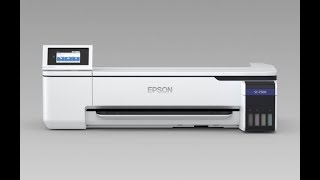 Epson SCF500 24″ Dye Sublimation Printer—first look [upl. by Foote289]