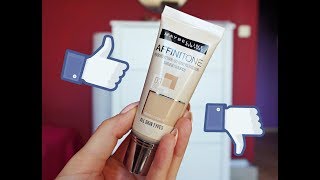 TEST PODKŁAD MAYBELLINE AFFINITONE [upl. by Torrie]