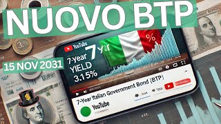 Nuovo BTP 7 Anni Il Titolo Italiano che Attira Investitori Esteri [upl. by Yesrod774]