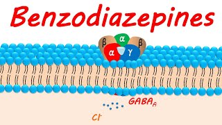 Benzodiazepines  Lorazepam clonazepam alprazolam diazepam  Pharmacology simplified [upl. by Schurman]