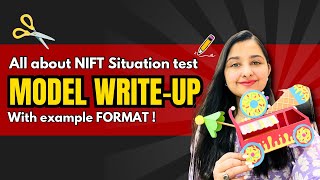 🎯Ultimate write up guide for NIFT SITUATION TEST  Detailed explanation with example and FORMAT [upl. by Rabbi717]