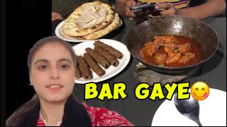 Vlog  bar khana khane Gaye 😋😛 Manahilshaikhvlog [upl. by Oos]