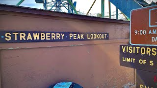 Strawberry Peak Fire Lookout Tower [upl. by Milla]