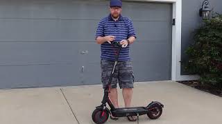 EVERCROSS EV10K PRO AppEnabled Electric Scooter Review [upl. by Cr]