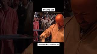 Jesse cooks for the cartel Breaking bad movie youtube youtubeshorts shortvideo film [upl. by Rollecnahc]