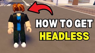 How To Get Headless In Berry Avenue Rp Roblox 2024 [upl. by Leunamnauj]