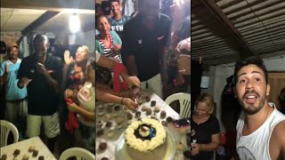 Carlinhos Maia faz aniversário surpresa de Muringa [upl. by Hay]