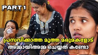 പ്രസവിക്കാത്ത മൂത്ത മരുമകളോട് അമ്മായിയമ്മ ചെയ്തത് കണ്ടോ  Malayalam Web Series [upl. by Ettelrahc]