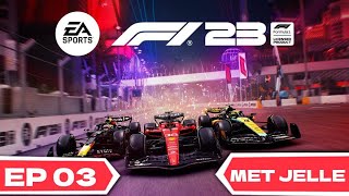 WE GAAN VERDER MET DE GRAND PRIX VAN AUSTRALIË  F1 2023 MET JELLE  EP 03 [upl. by Ahslek]