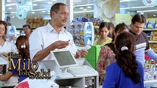 Tum Milo Toh Sahi  Nana Patekars Thug Life in Department Store  Bollywood Comedy Scene [upl. by Liz]