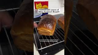 HOMEMADE SANDWICH BREAD bread sourdough sourdoughstarter breadmaker australia cooking travel [upl. by Aritak]