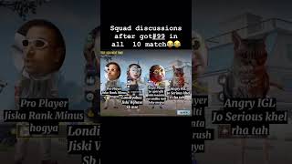 Squad discuss after get killed 😂bgmishorts pubgmobile comedyvideos bgmi funnyshorts pubg [upl. by Ia494]