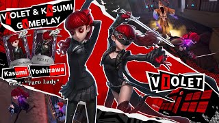 Identity V x Persona5  Violet amp Kasumi Gameplay [upl. by Stillmann80]