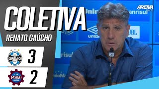 COLETIVA RENATO GAÚCHO  AO VIVO  Grêmio x Caxias  Campeonato Gaúcho 2024 [upl. by Neirrad]