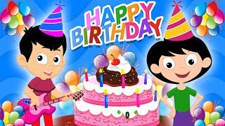 Buon compleanno a te  Tanti auguri a te  filastrocche per bambini  Happy Birthday Song In Italian [upl. by Dorreg]