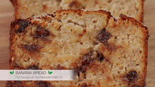 Best Ever Healthy Banana Bread [upl. by Arbed]