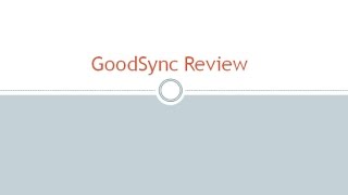 Goodsync Review [upl. by Dunseath]