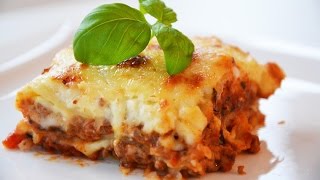 Best Lasagna Bolognese with bechamel [upl. by Jauch]