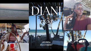 TWENDE UKUNDA  DIANI VLOG travelvlog lunchdate oceanlife [upl. by Hanikehs]