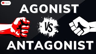 Agonist vs Antagonist  Pharmacology I VIJAY SIR [upl. by Herc552]