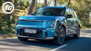 FIRST DRIVE Kia EV9 – MASSIVE New Range Rover Rival [upl. by Namyl]