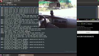 Wardrive with Backtrack 5 and Android Phone GPS using Kismet [upl. by Natanhoj]