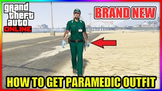 BRAND NEW How To Get Paramedic Outfit In GTA 5 Online 165  Xbox series xS [upl. by Cyn282]