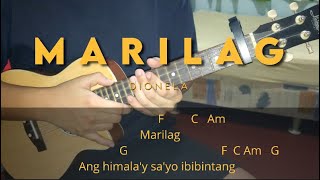 Marilag  Dionela  Ukulele tutorial [upl. by Ahsitahs]