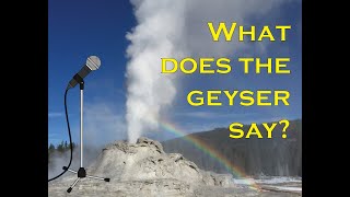 Talking Geyser Yellowstone Volcano Update May 2023 [upl. by Aubin711]