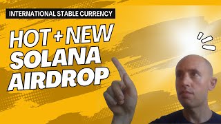 International Stable Currency ISC  New Solana Airdrop [upl. by Lehsar]