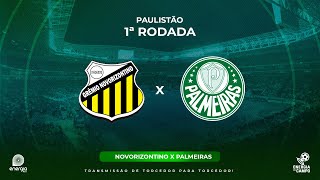 NOVORIZONTINO X PALMEIRAS  21012024  PAULISTÃO  AO VIVO [upl. by Refinnaej970]