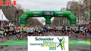 🇫🇷PARIS MARATHON DE PARIS 2023 Live Streaming 02APRIL2023 [upl. by Zil]