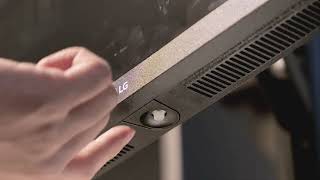 LG Monitors How To Use LG Monitor Speakers [upl. by Repmek]