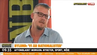 Linus Bylund SD Gudrun Schyman FI ABmorgon 20150701 Sverigedemokraterna [upl. by Britta170]