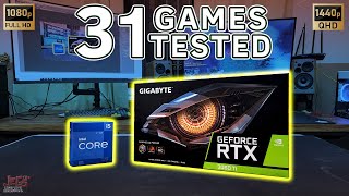 RTX 3060 Ti  i5 12400F  31 ingame tool benchmarks  1080p vs 1440p [upl. by Glarum]