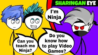 When a Gamer meets Ninja [upl. by Ahsilak]