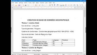 Initiation à QGIS  Création de base de données SHP Partie 1 [upl. by Timms858]