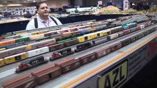 National Train Show 2011 Zscale Action part 2 [upl. by Yancy296]