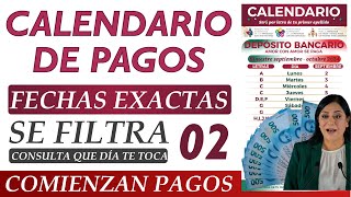 calendario de PAGOS de SEPTIEMBRE 2024 letra D E F  ¿Cuando pagan la pension bienestar [upl. by Ellerred]