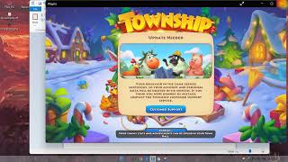 Windows 11  Township 👉 Unbanned  Account  township tuteasy [upl. by Zeuqcaj]