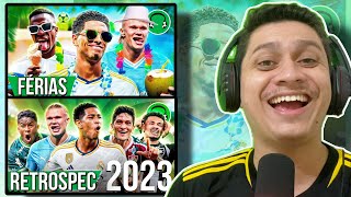 REACT  🎵 RETROSPECTIVA 2023 e FÉRIAS NO FUTEBOL  FutParódias [upl. by Ursulina262]