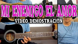 Mi enemigo el amor  Pancho Barraza  Vídeo Demostración  COVER [upl. by Sculley]