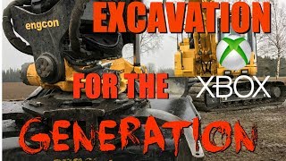 Excavation for the Xbox generation Meet the engcon tiltrotator [upl. by Odell675]