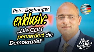 „Die CDU pervertiert die Demokratie“ – Peter Boehringer MdB  AfD im Exklusivinterview [upl. by Nam]