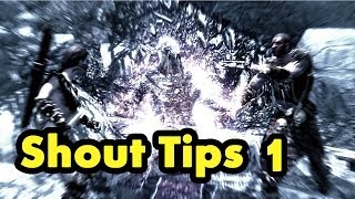 Skyrim Ethereal Shout Tips [upl. by Fulcher]