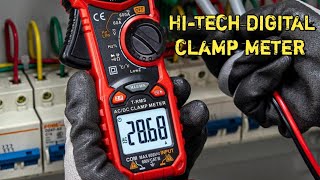 हाईटेक डिजिटल क्लैंप मीटर  multipurpose digital clamp metre [upl. by Redmond43]