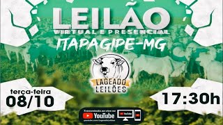 LEILÃO VIRTUAL E PRESENCIAL LAGEADO LEILÕES ITAPAGIPE MG 08102024 [upl. by Silohcin]